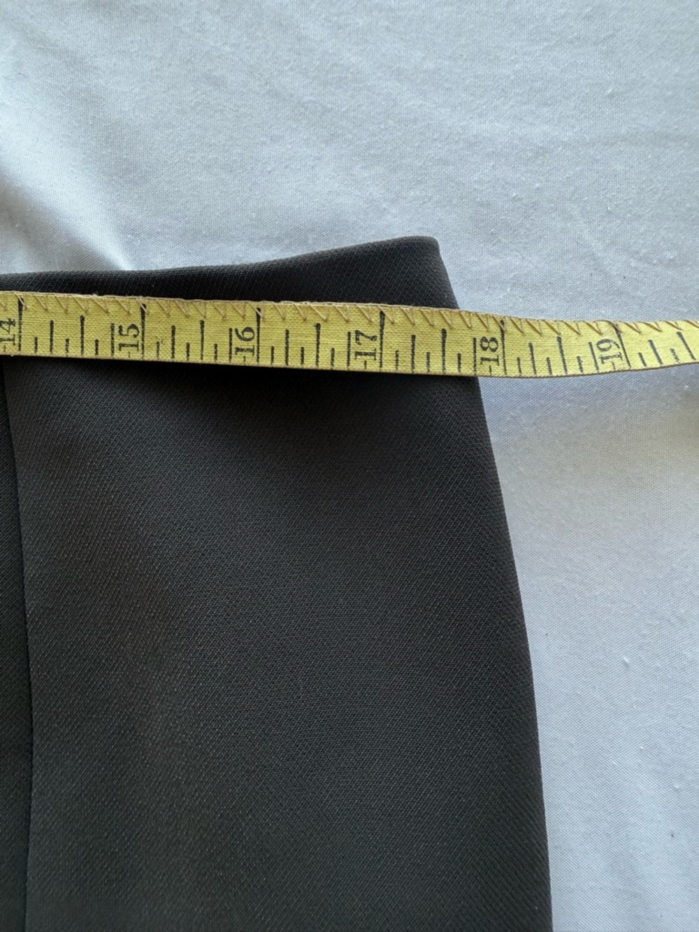 W by Worth Dark Green Pencil Skirt Lined Sz 10 Two Zipper Details Front Hem - Picture 8 of 9